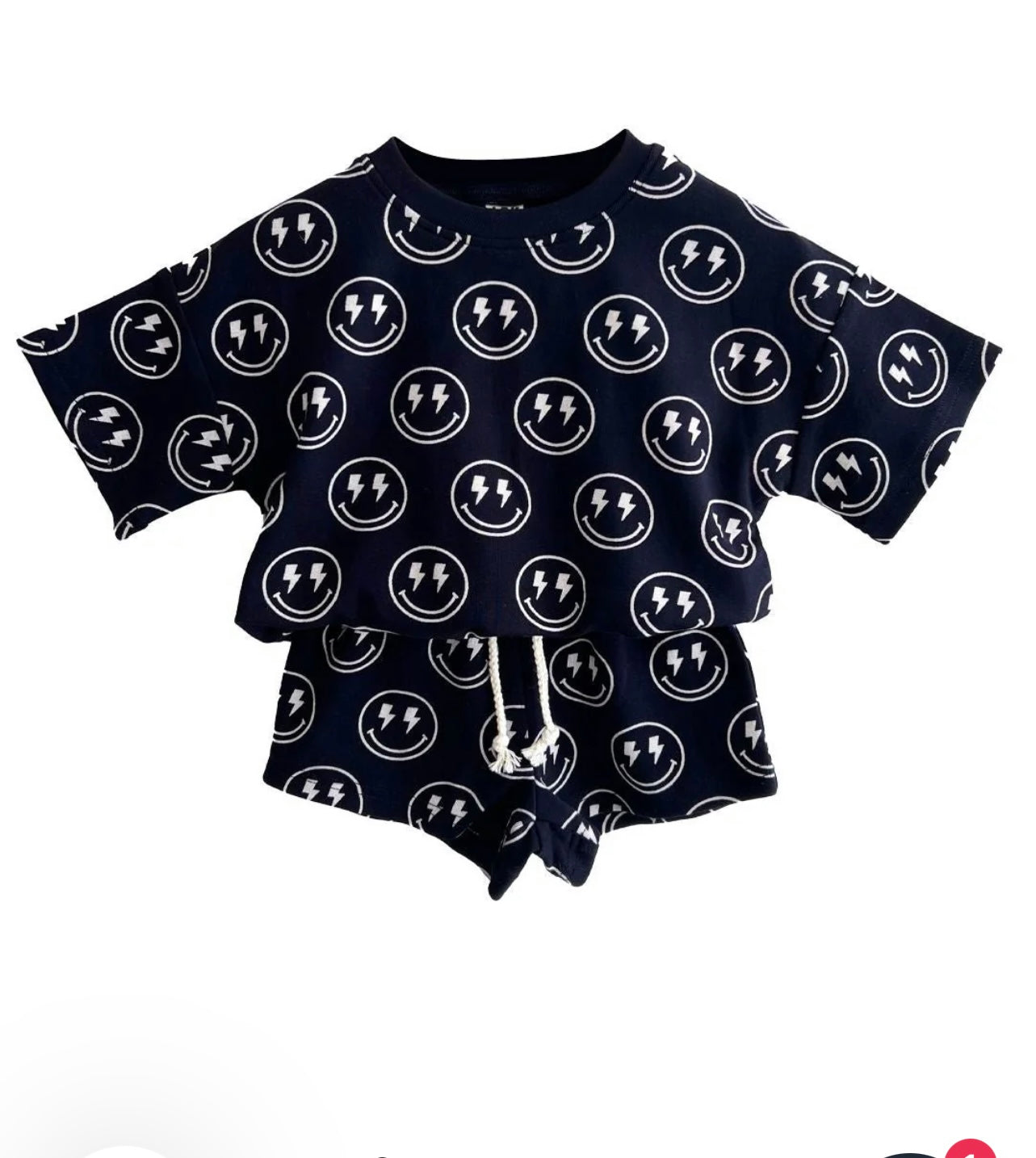 Electric Smiley | short set
