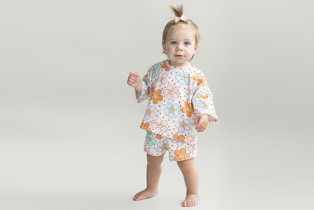 Shorts Set | Ditzy Daisy