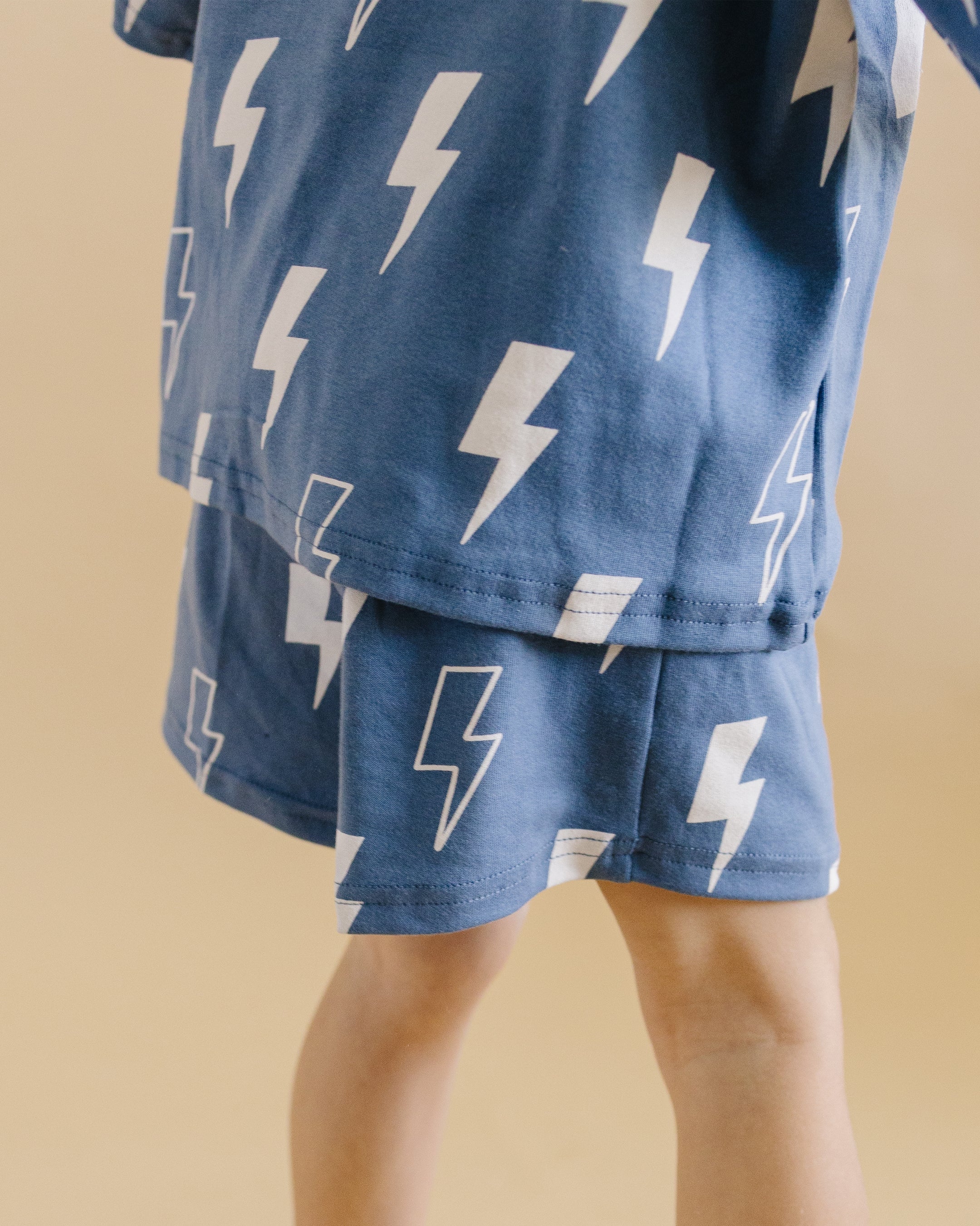Shorts Set | Blue Bolts
