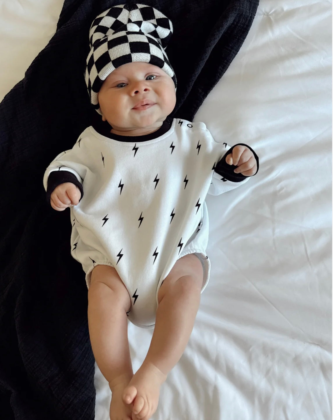 White Lightning | bubble romper