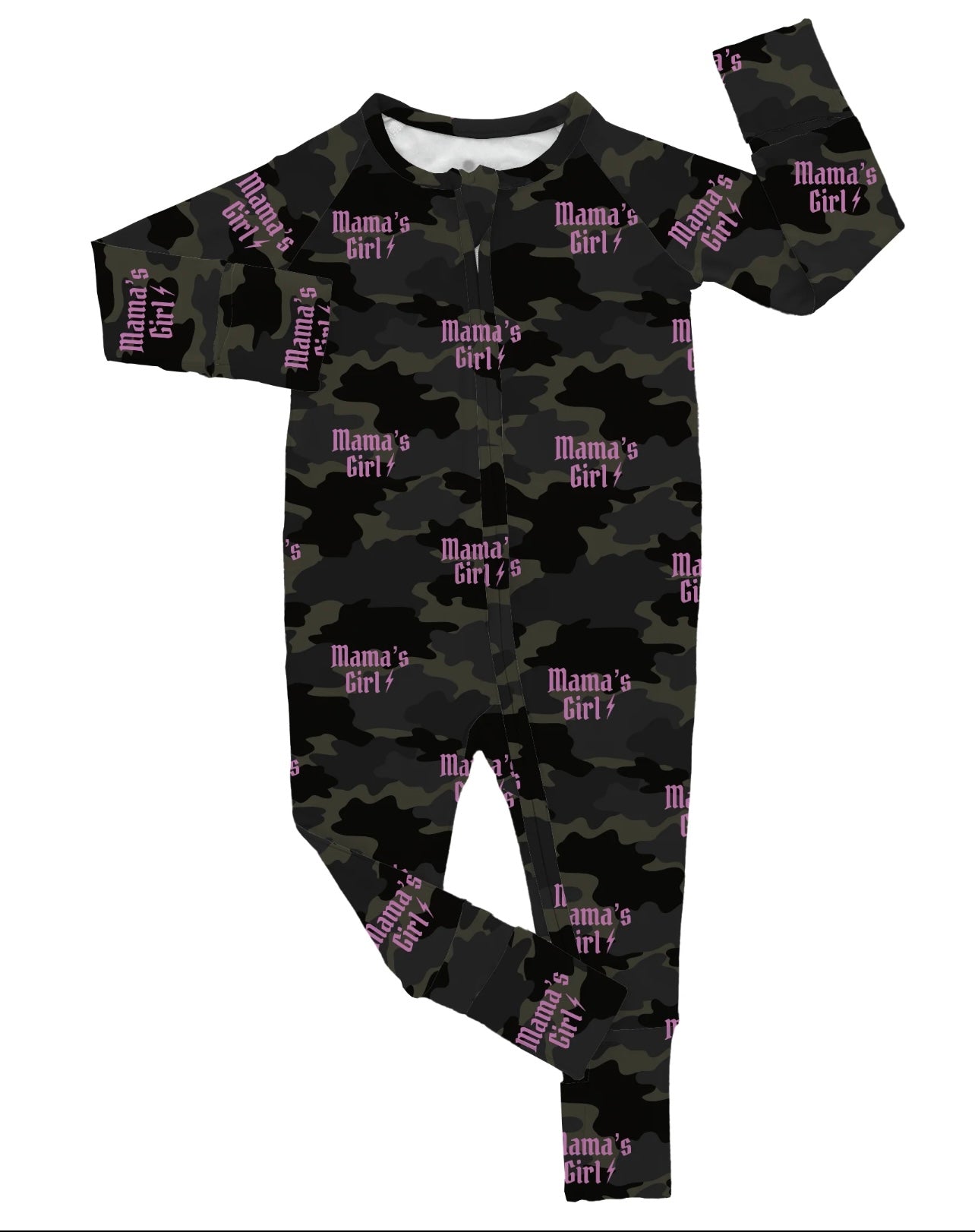 Camo mamas girl | bamboo pj