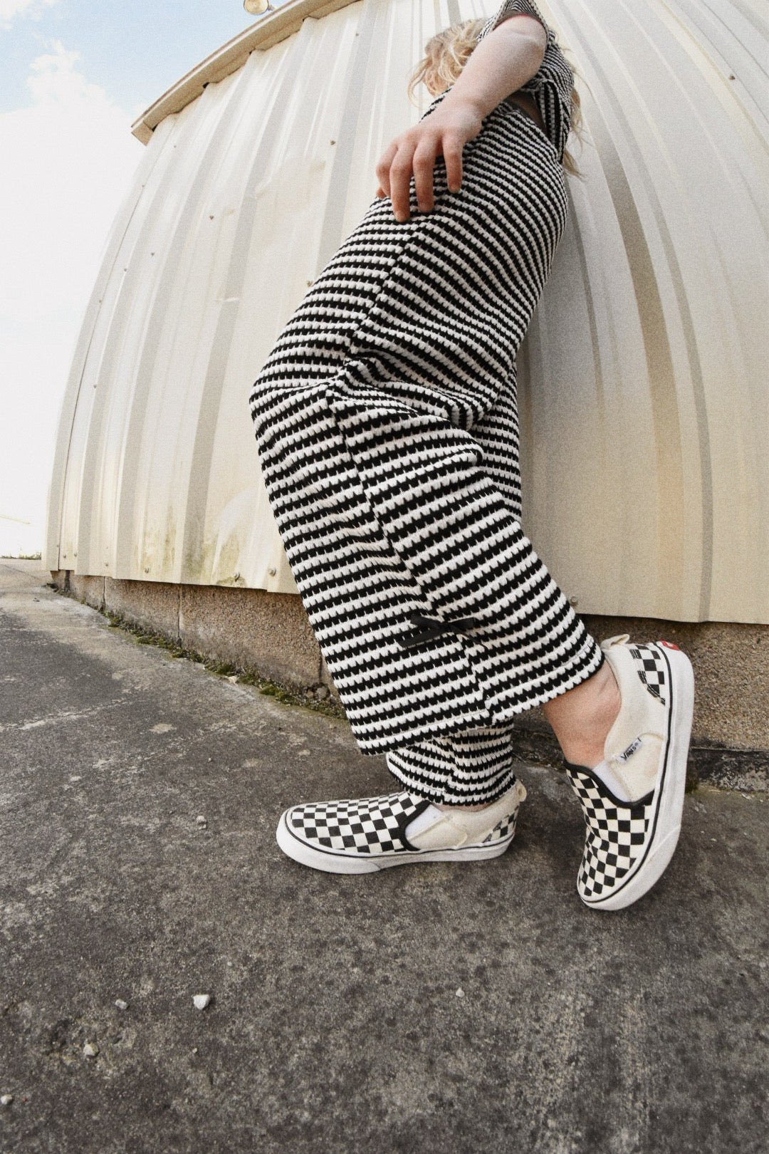 Girls stripe set