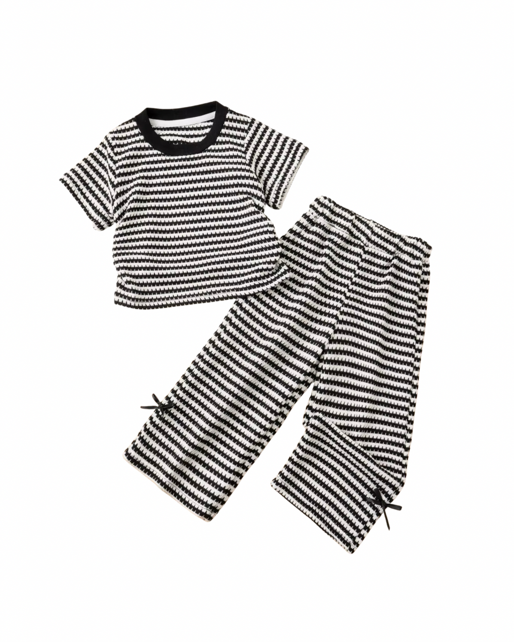 Girls stripe set