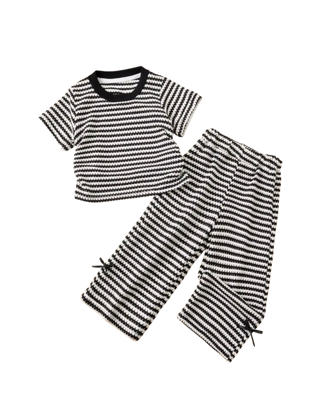 Girls stripe set
