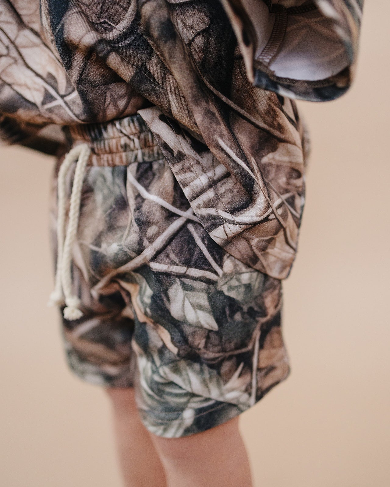 Shorts Set | Brown Camo