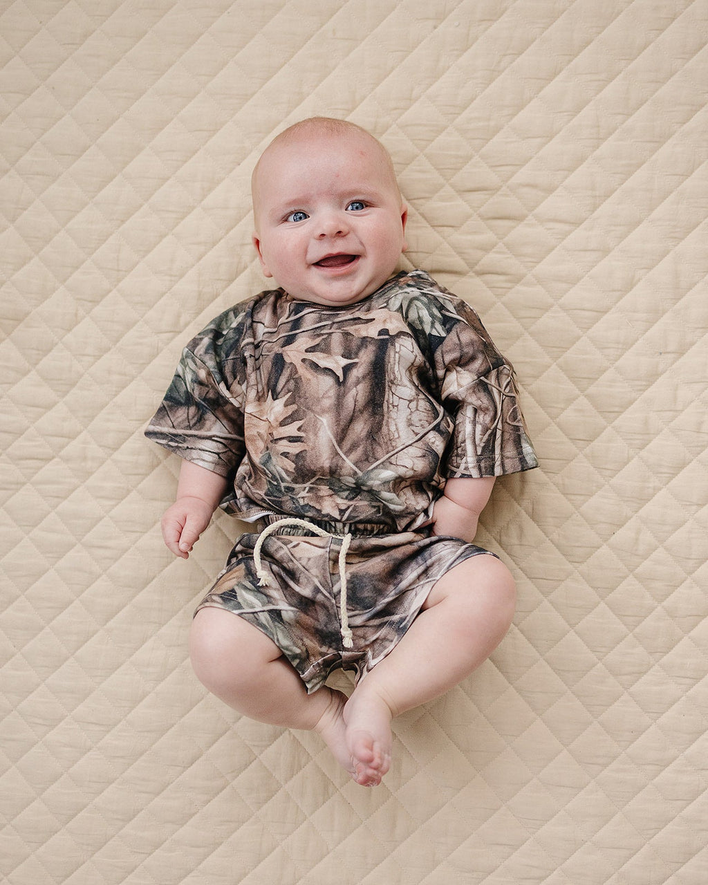 Shorts Set | Brown Camo