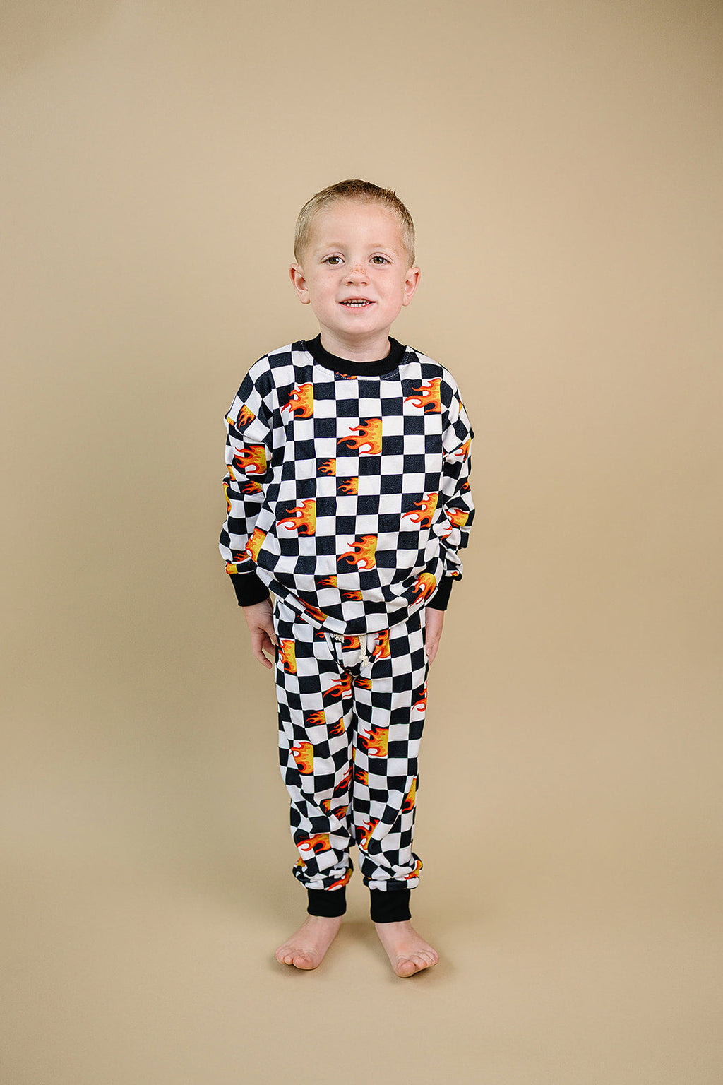 Jogger Set | Checker Blaze