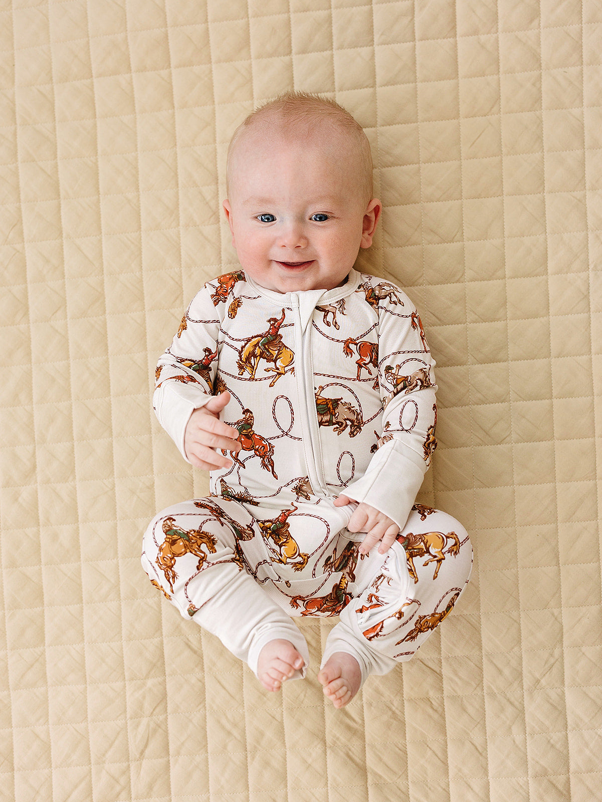 Bamboo Zip Romper | Rodeo Club