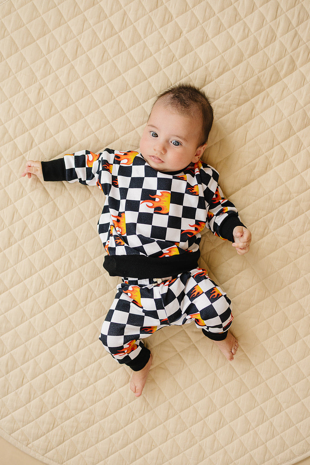 Jogger Set | Checker Blaze