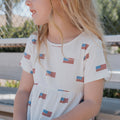 Bamboo T-Shirt Dress | Americana Ribbed