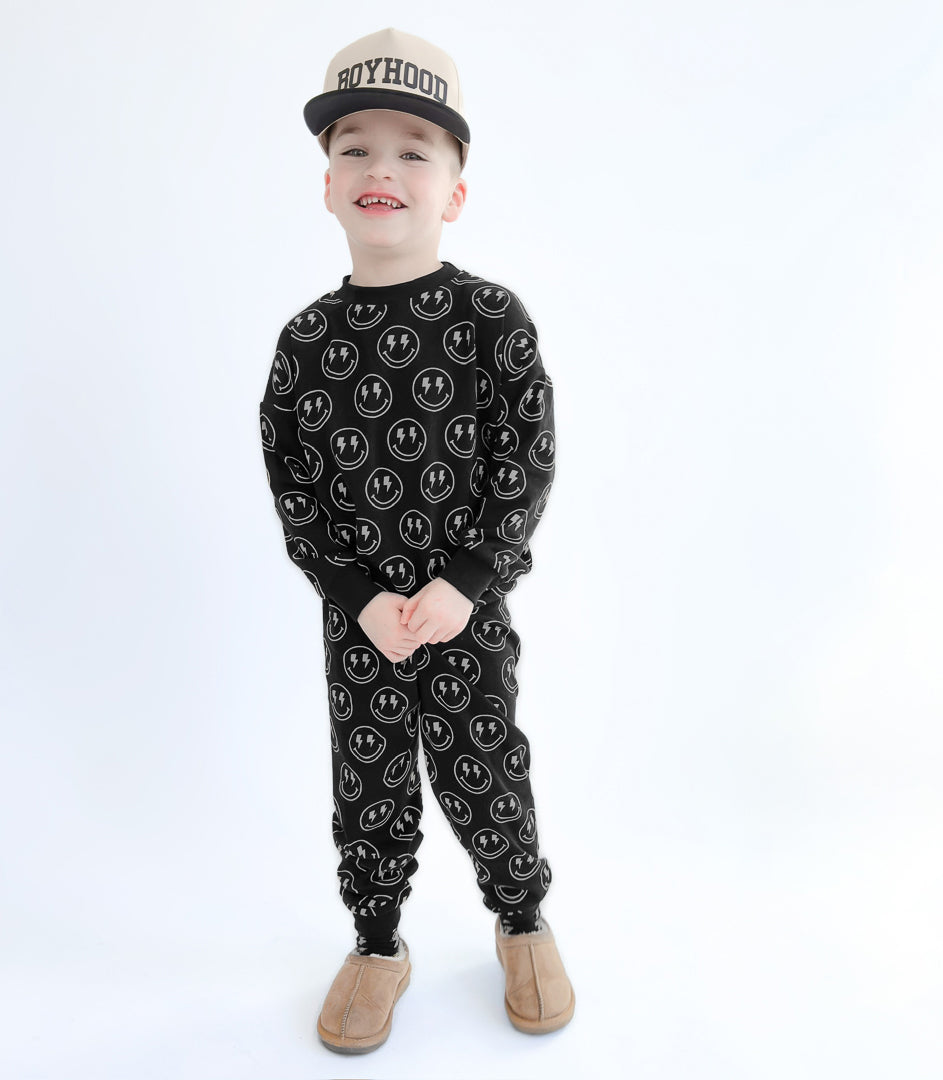 Jogger Set | Electric Smiley