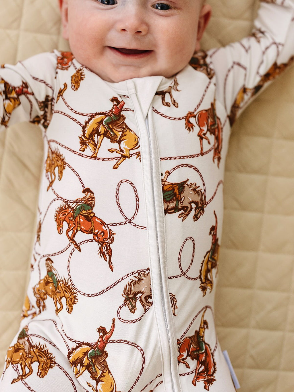 Bamboo Zip Romper | Rodeo Club