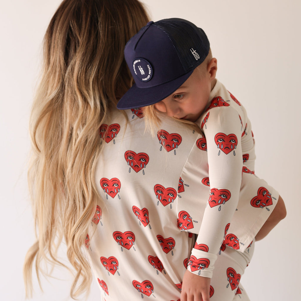 Bamboo Two Piece Pajamas | Sad Girl