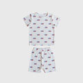 Bamboo Short Set | Americana Ribbed